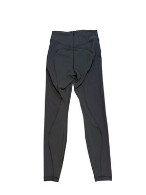 Lululemon Women’s Size 10 Gray Legging Pants Active Fitness Train Zipper Back